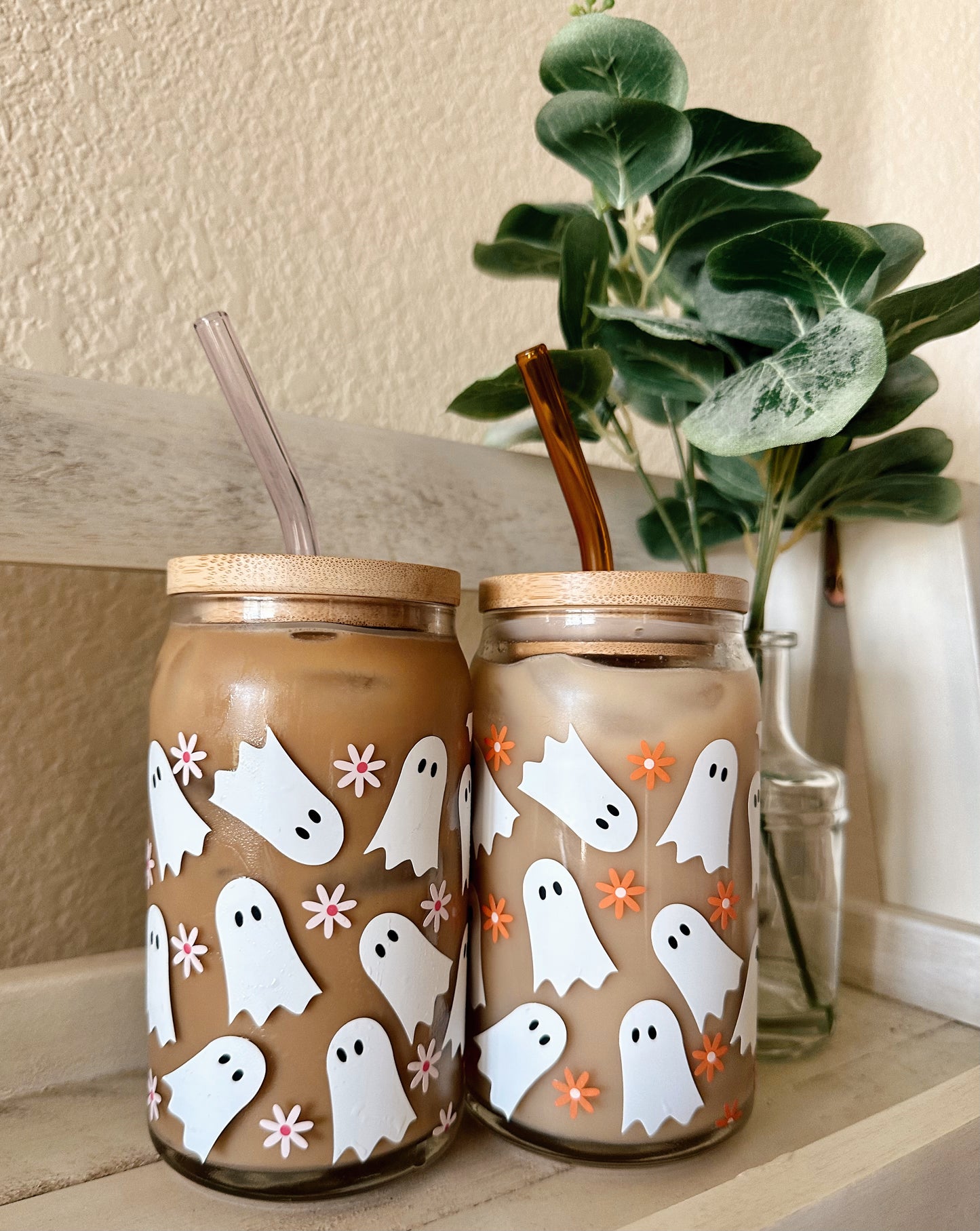 Ghosties Glass Cup