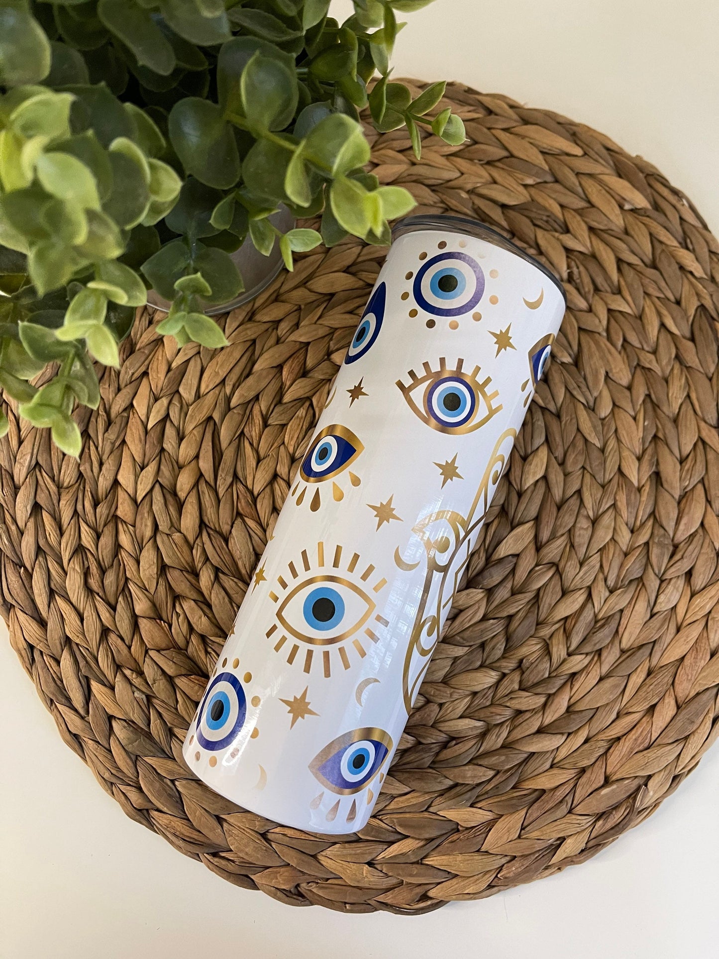 Evil Eye 20oz Skinny Tumbler