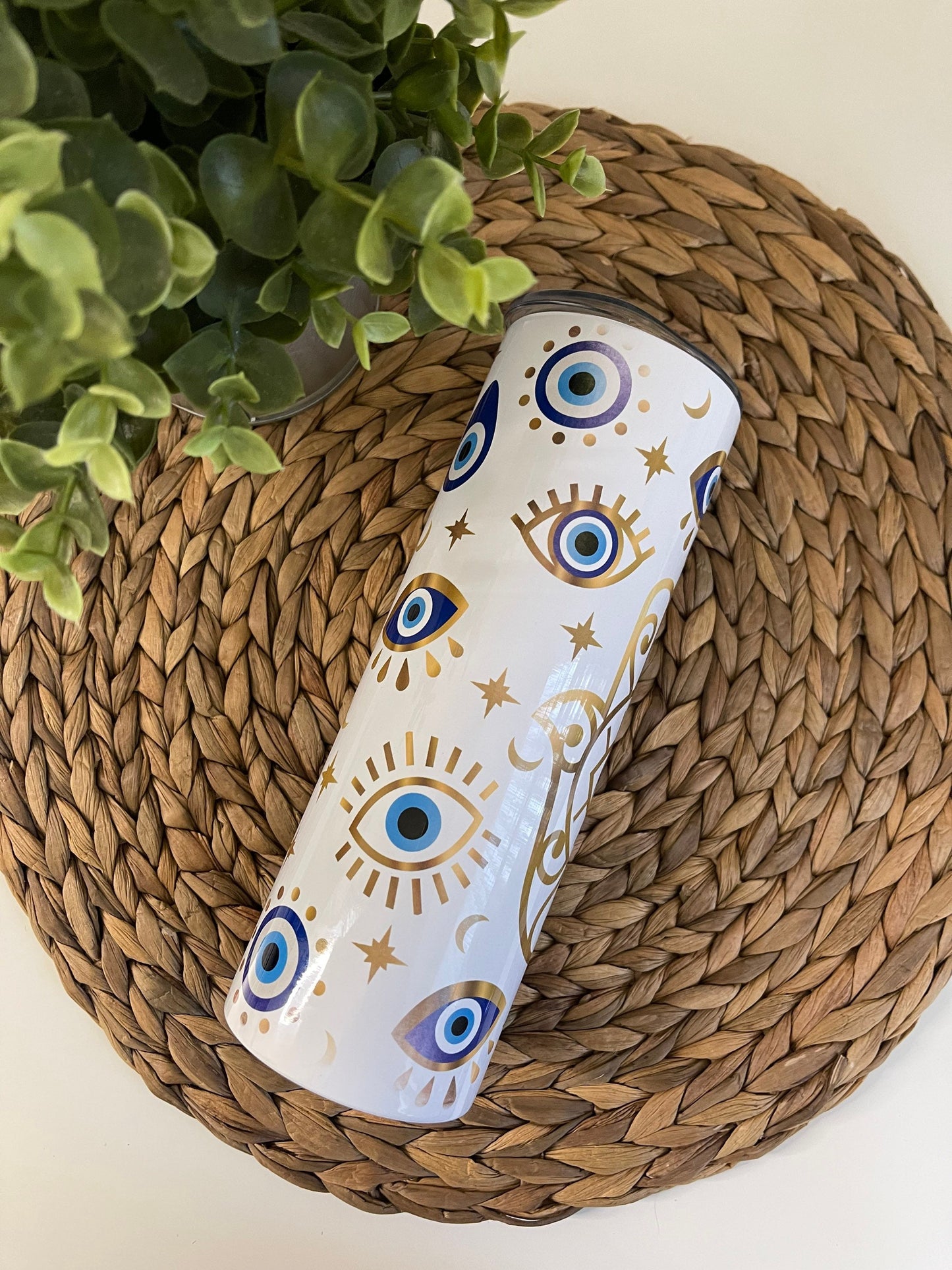 Evil Eye 20oz Skinny Tumbler