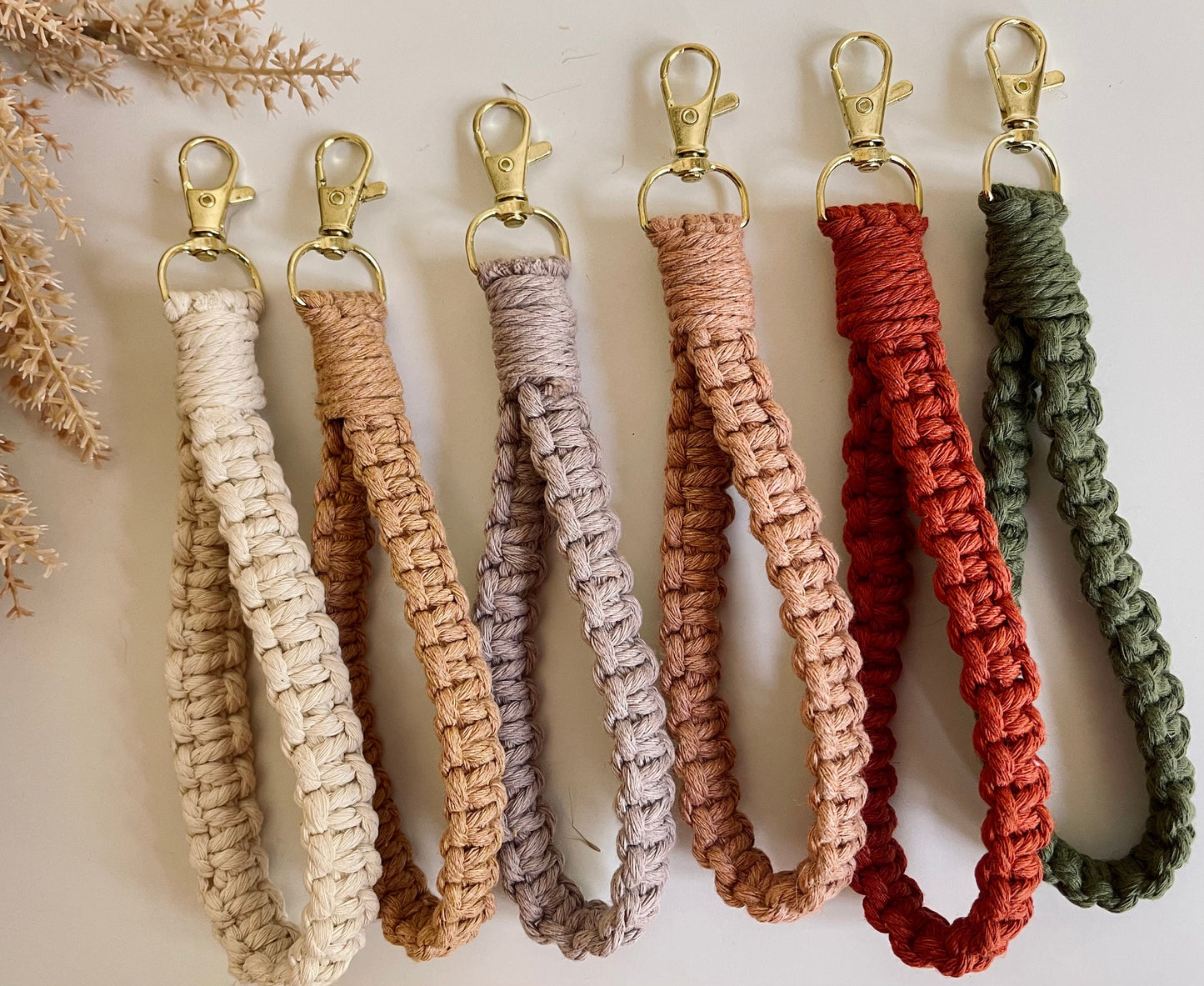 Macrame Wristlet | Macrame Keychains