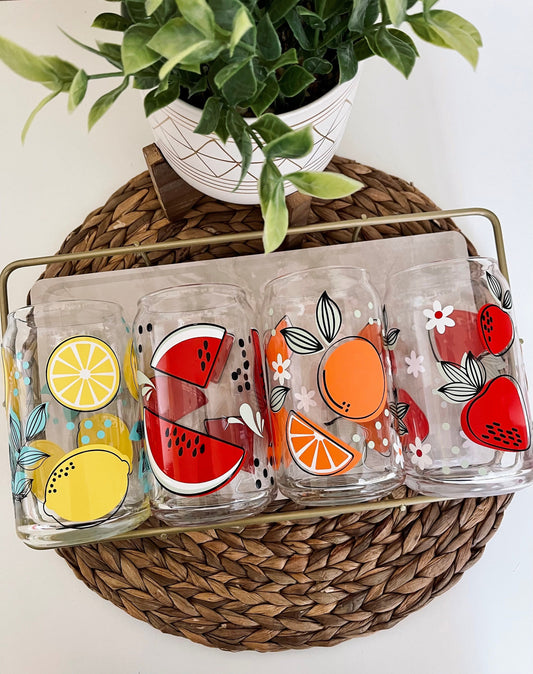 Fruits Glass Can