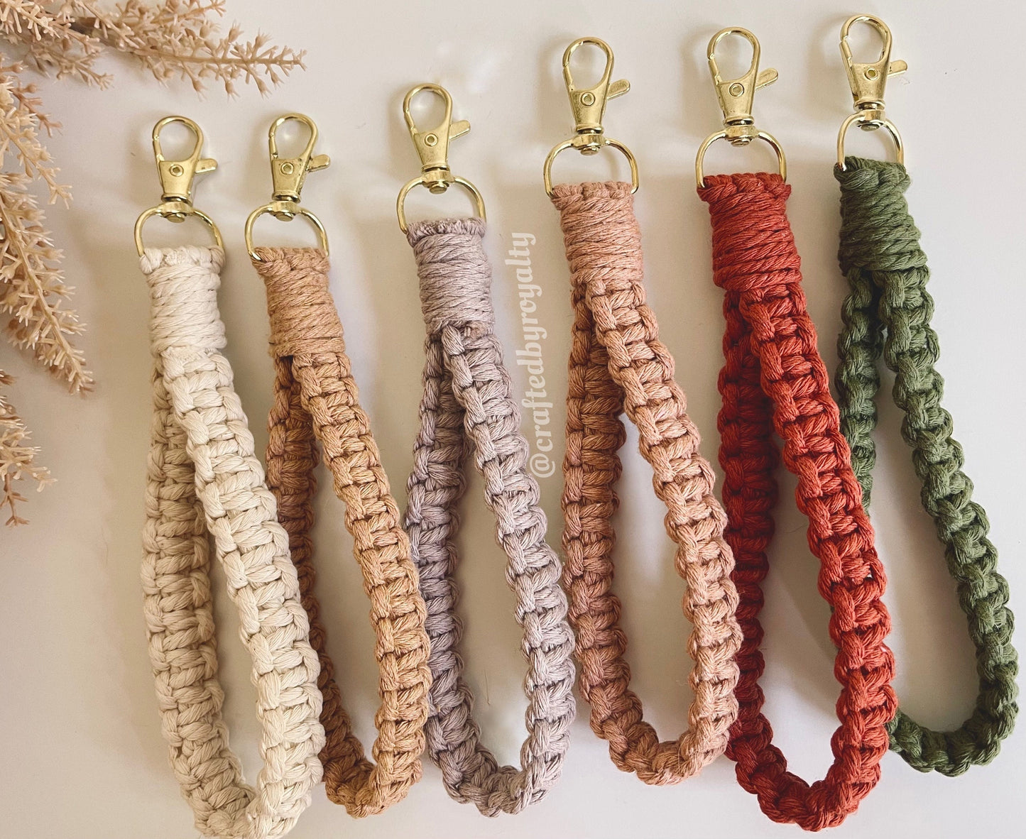 Macrame Wristlet | Macrame Keychains