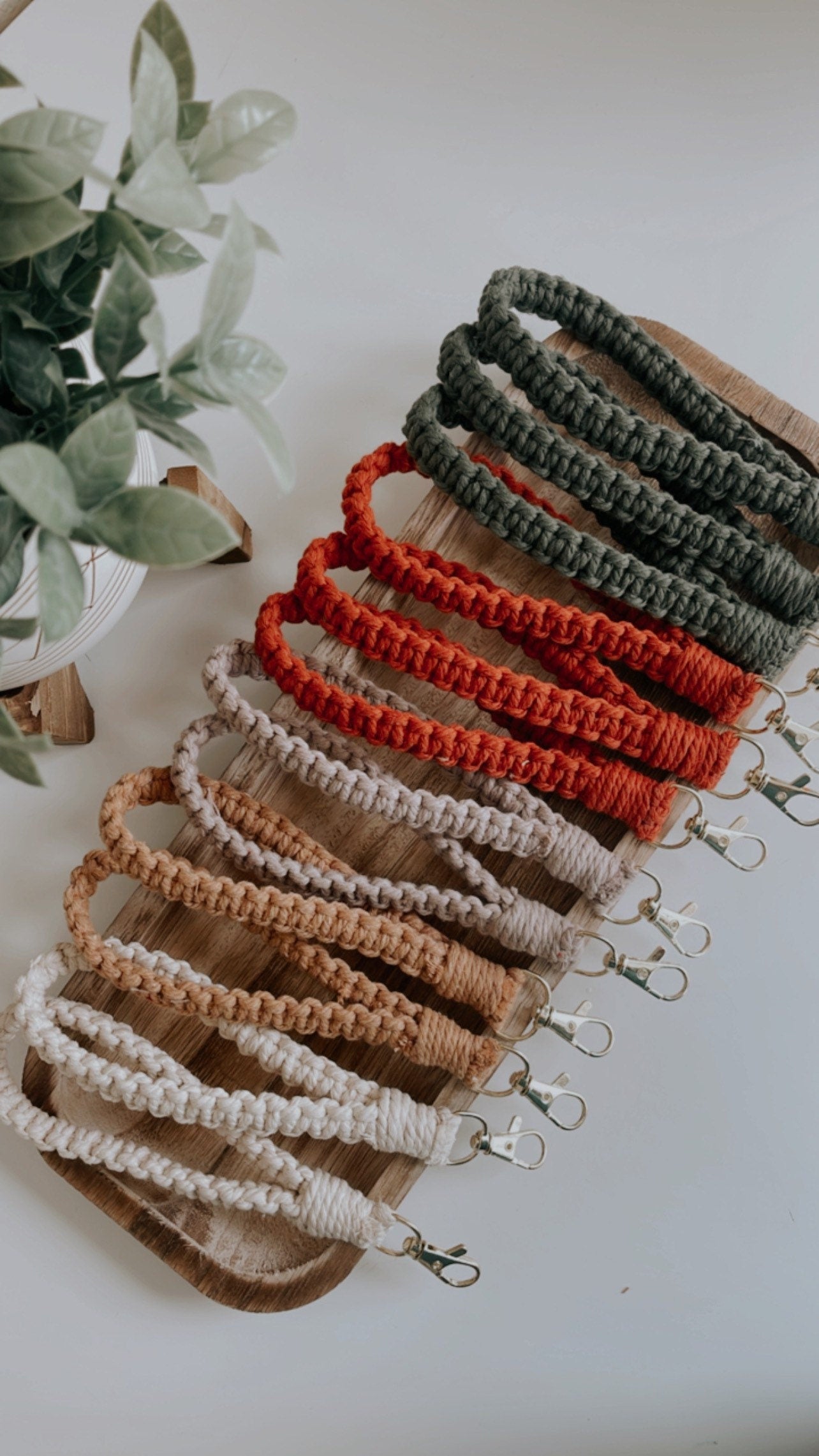 Macrame Wristlet | Macrame Keychains