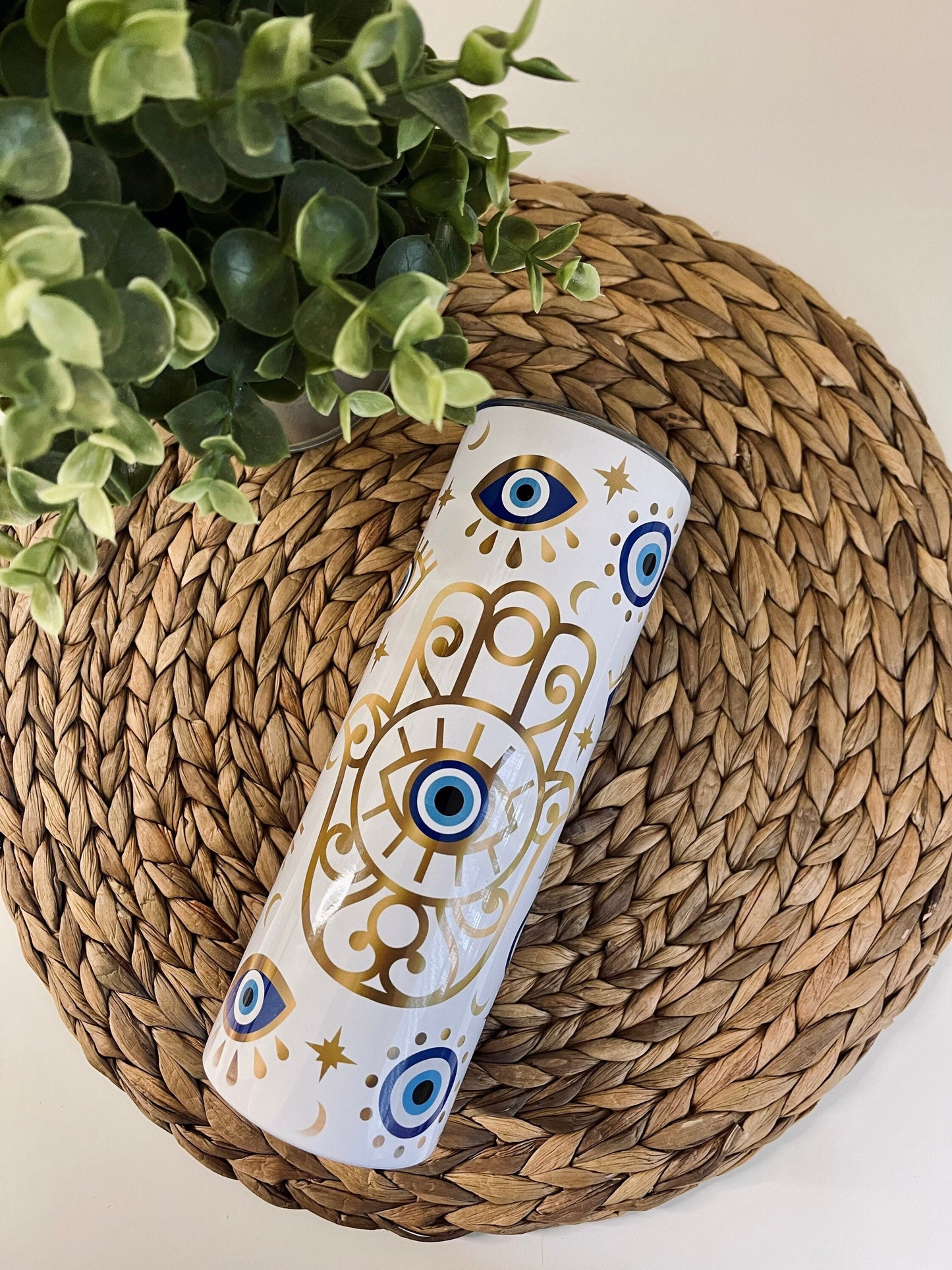 Evil Eye 20oz Skinny Tumbler